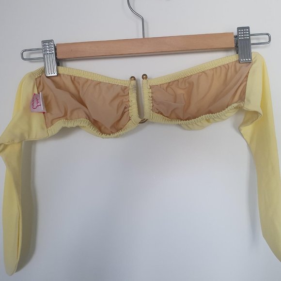 NWOT Yellow Lisa Curran Bikini Set - Size Medium - Picture 5 of 12